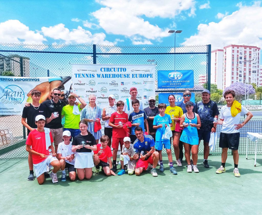 Terminado el 3er torneo del Circuito Tennis Warehouse Europe en Club Nazaret