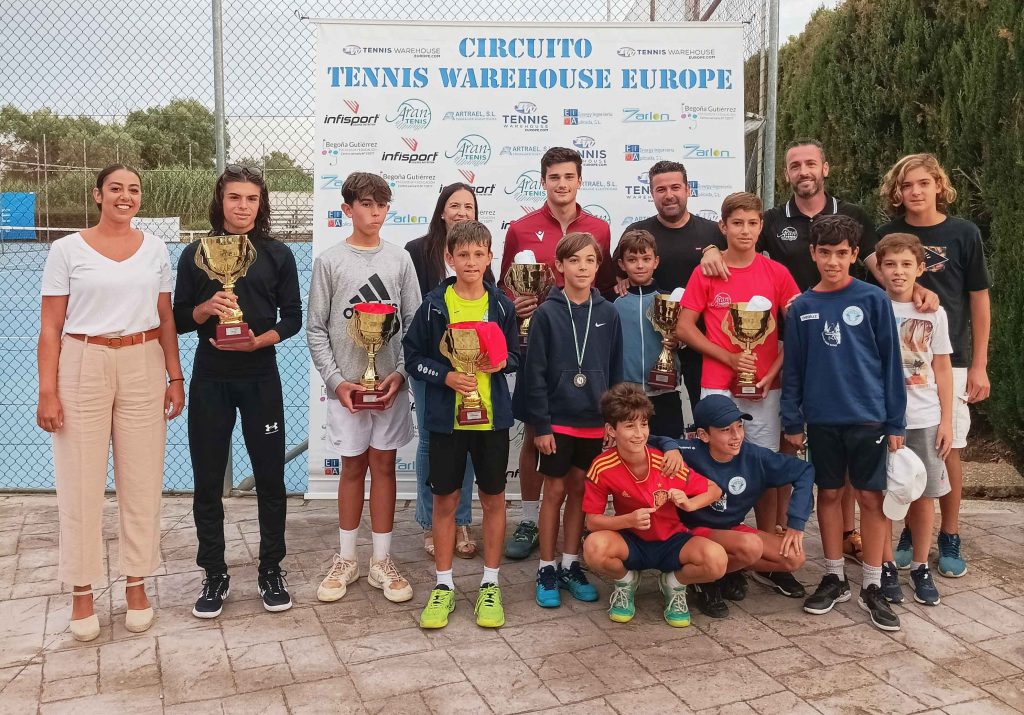 Concluimos el 6º Torneo del circuito Tennis Warehouse Europe en CDT Astigi de Écija