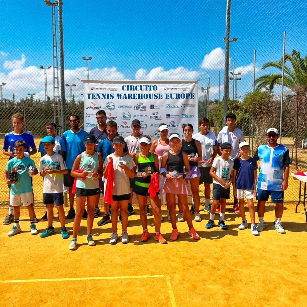 Finalizamos el 7º Torneo del circuito Tennis Warehouse Europe en Club de tenis Pitamo