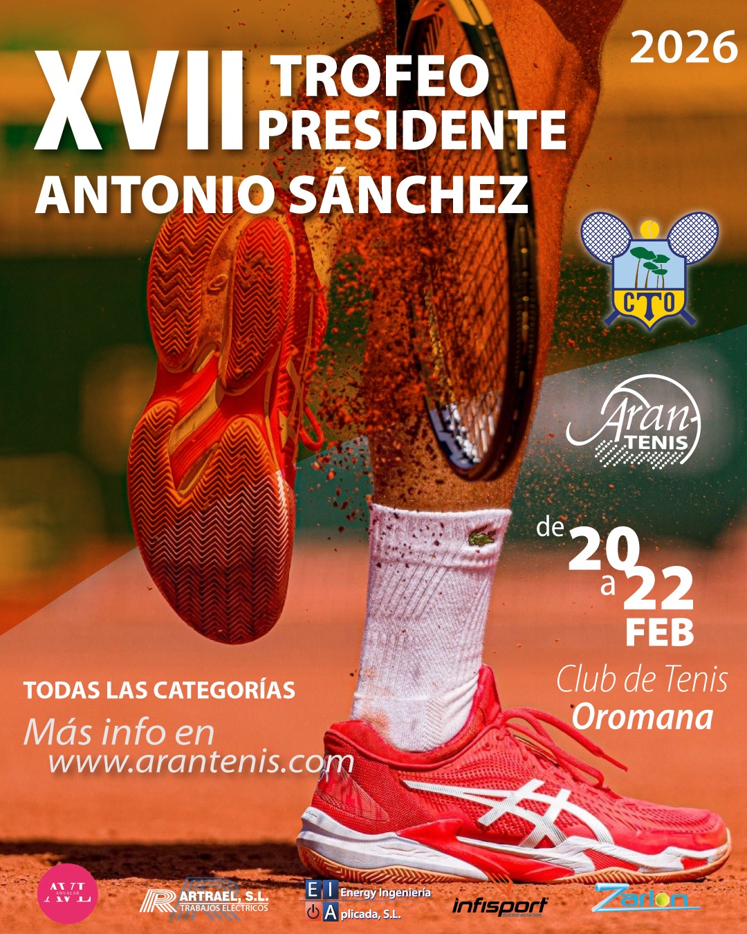 INSCRIPCIONES ABIERTAS PARA EL XVII TROFEO PRESIDENTE ANTONIO SÁNCHEZ