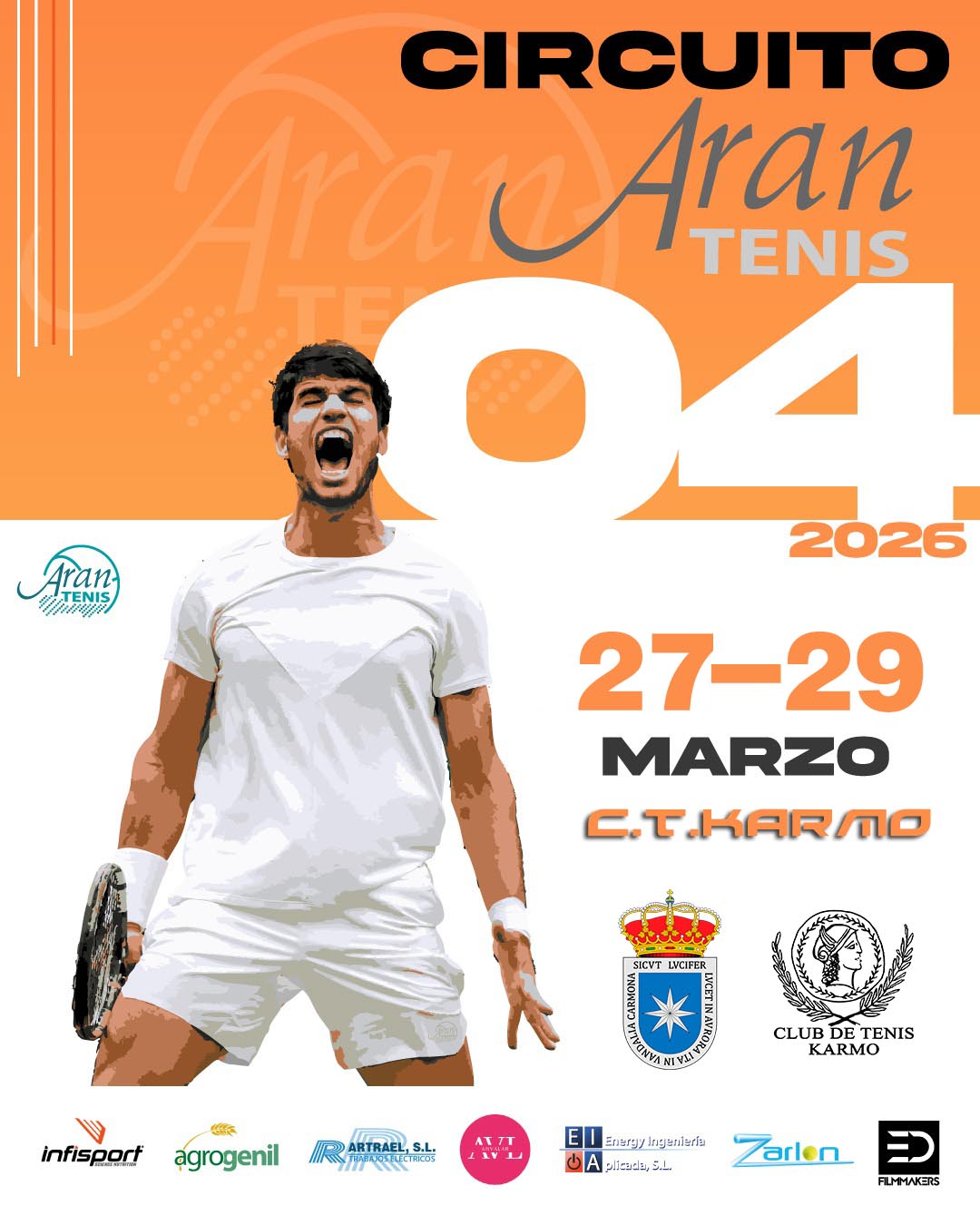 ABIERTA LAS INSCRIPCIONES PARA EL 3er TORNEO DEL CIRCUITO EN CLUB TENIS KARMO