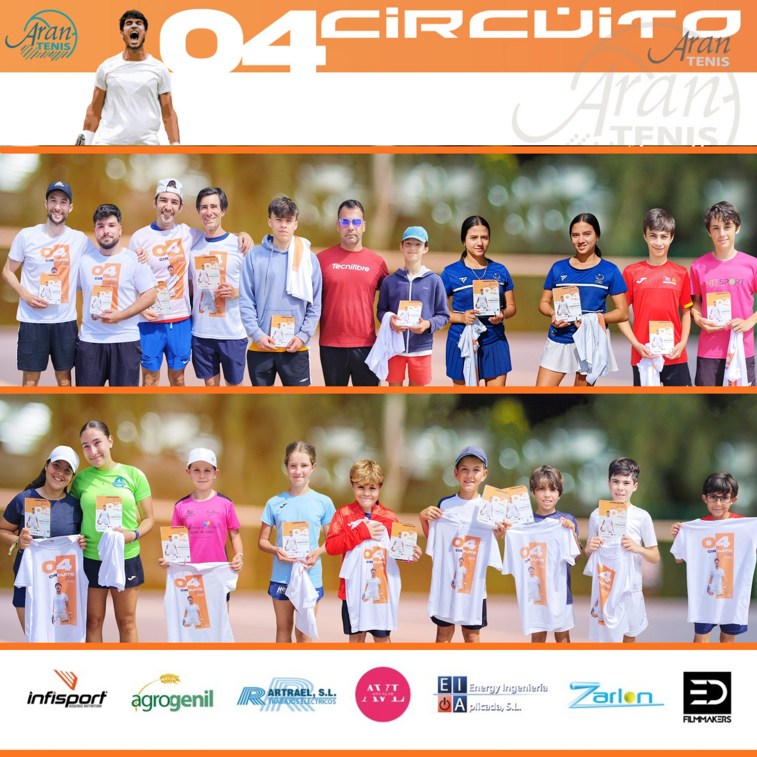 FINALIZA EL 2 TORNEO DEL CIRCUITO EN CLUB TENIS CORIA