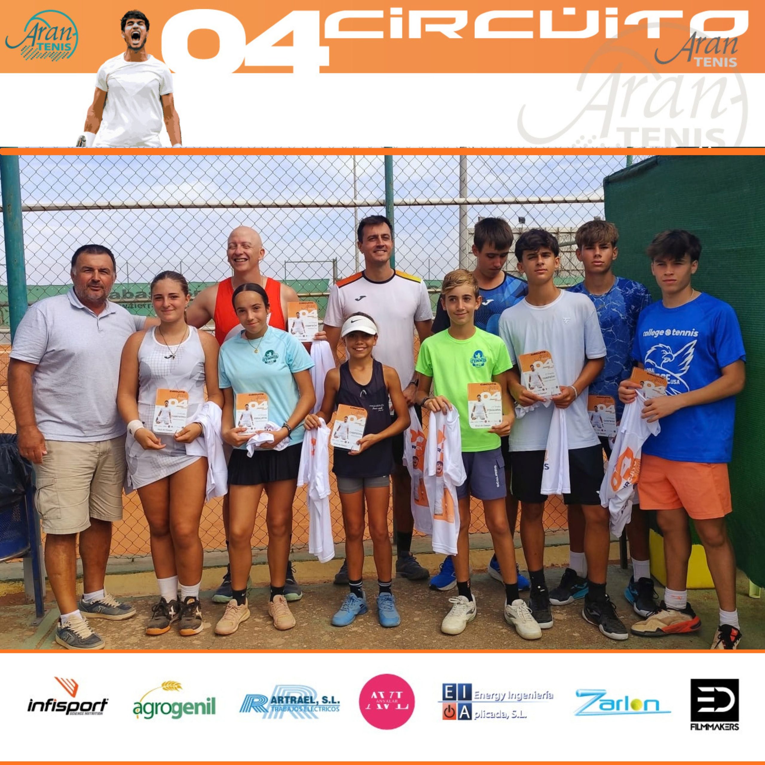 CONCLUYE EL 11º TORNEO DEL 4º CIRCUITO ARANTENIS EN CLUB DE CAMPO