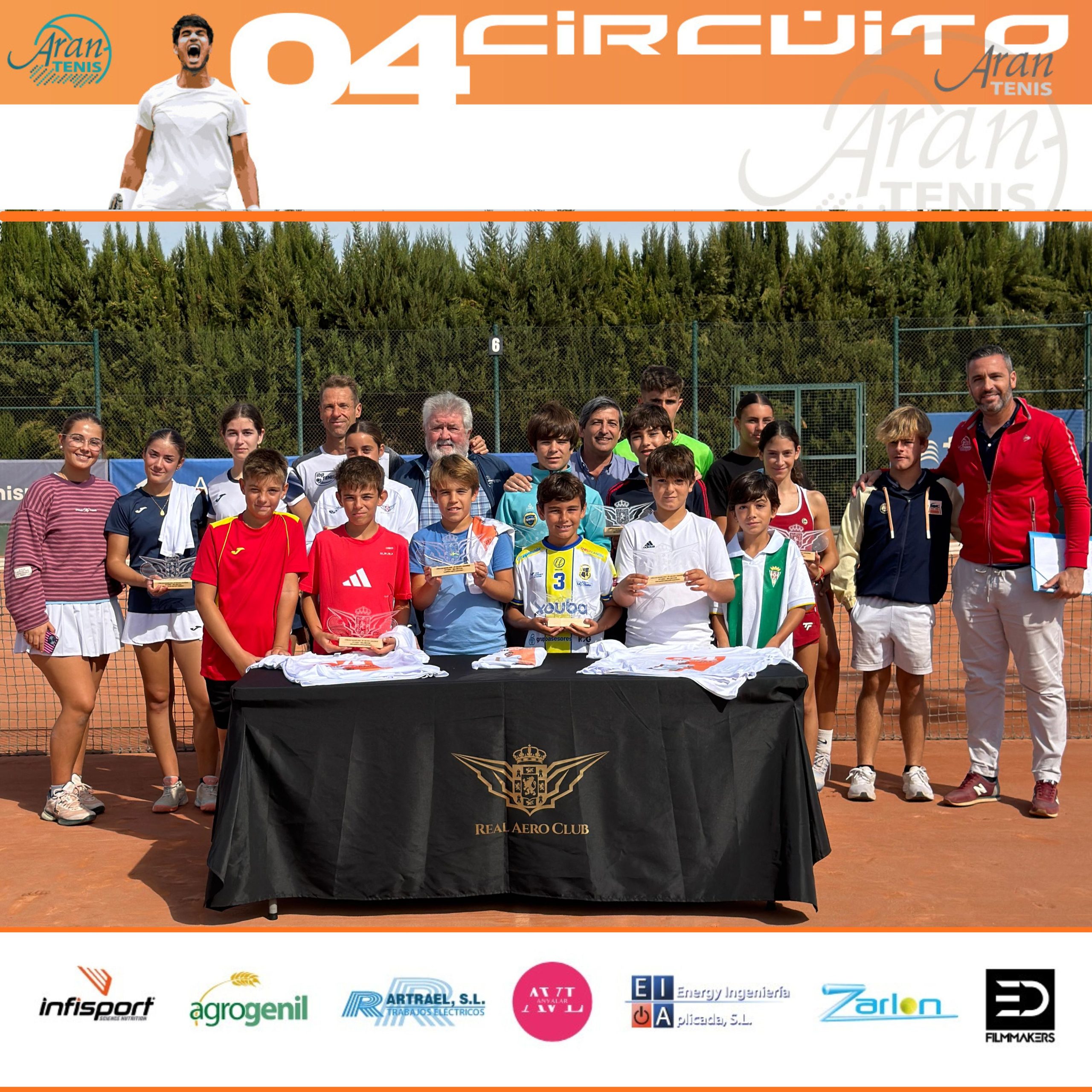 EL OPEN SAN RAFAEL PONE EL BROCHE DE ORO A LA FASE REGULAR DEL 4º CIRCUITO ARANTENIS